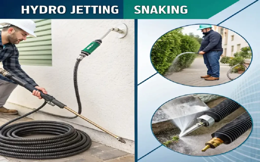 Hydro Jetting vs. Snaking
