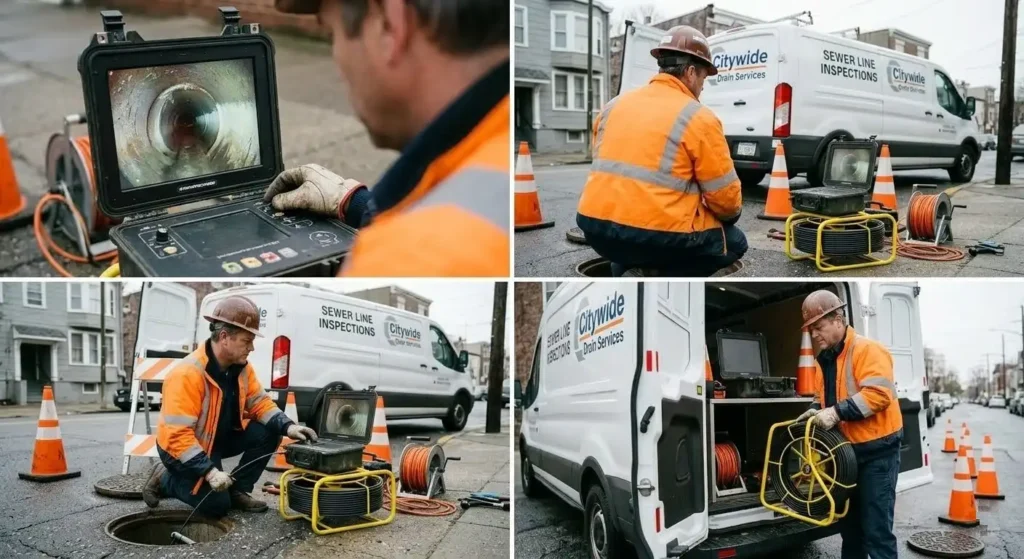 sewer line inspection near me