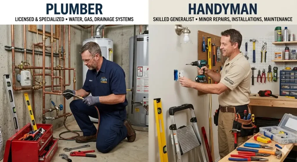 Plumber and a Handyman