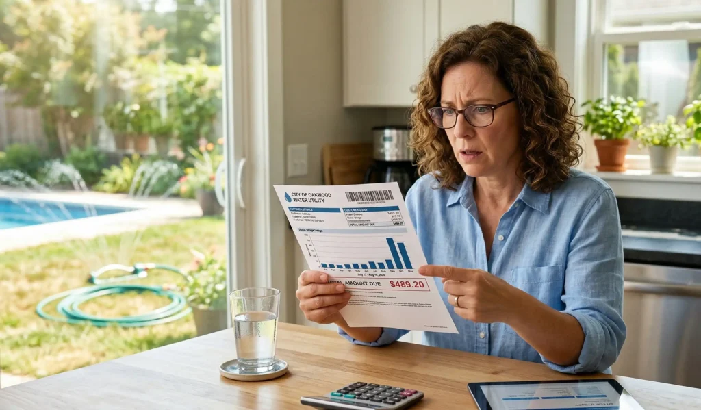 disputing high water bill